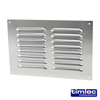 Timloc Louvre Grille Vent Aluminium - 242 x 165mm