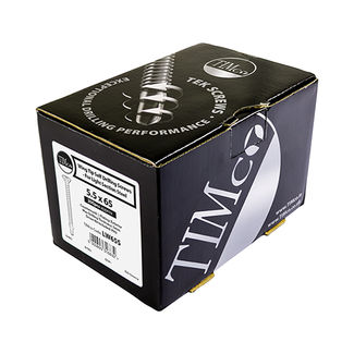 TIMCO Self-Drilling Wing-Tip Steel to Timber Light Section Exterior Silver Screws  - 4.2 x 38