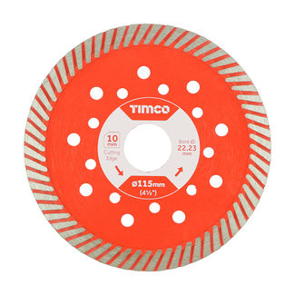 TIMCO Premium Diamond Blade Continuous - 115 x 22.2