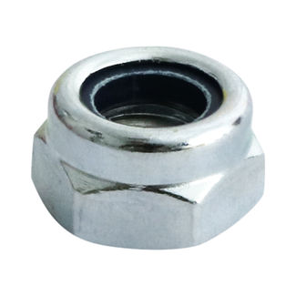 TIMCO Nylon Insert Nuts Type T DIN985 Silver - M10