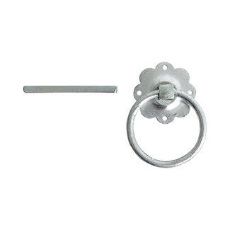 TIMCO Ring Gate Latch Plain Hot Dipped Galvanised - 6"