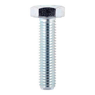 TIMCO Set Screws DIN933 Grade 8.8 Silver - M10 x 100