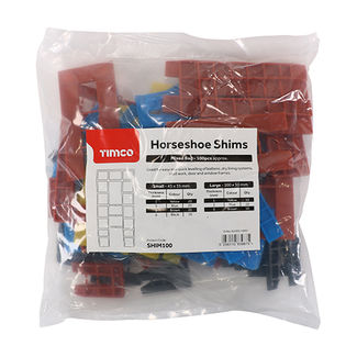 TIMCO Assorted Horseshoe Shims - 1.0, 3.0, 5.0, 6.0mm