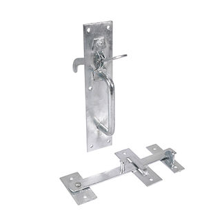 TIMCO Suffolk Latch Medium Duty Hot Dipped Galvanised - 205 x 45mm