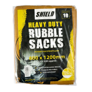 TIMCO Heavy Duty Rubble Sacks - 60 x 90cm