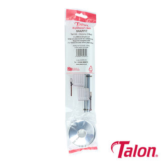 Talon Snappit Kit Chrome - 15mm x 200mm x 18mm