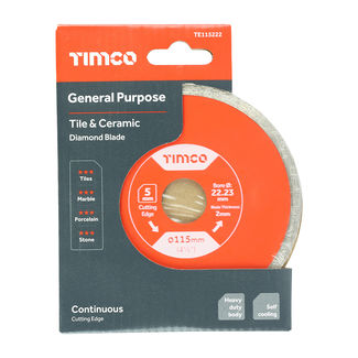 TIMCO General Purpose Tile & Ceramic Blade - 115 x 22.2