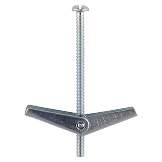 TIMCO Spring Toggle Cavity Anchors Silver - M6 x 75