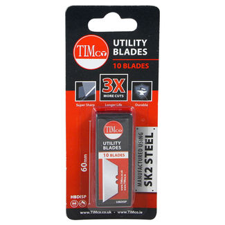 TIMCO Utility Knife Blade - 60 x 19 x 0.6