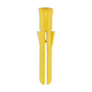 TIMCO Yellow Plastic Plugs - 25mm