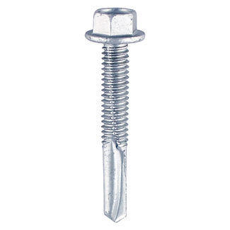 TIMCO Self-Drilling Heavy Section Silver Screws - 5.5 x 100