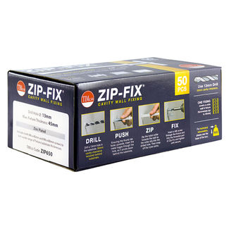 TIMCO Zip-Fix Heavy Duty Cavity Wall Anchors - M6